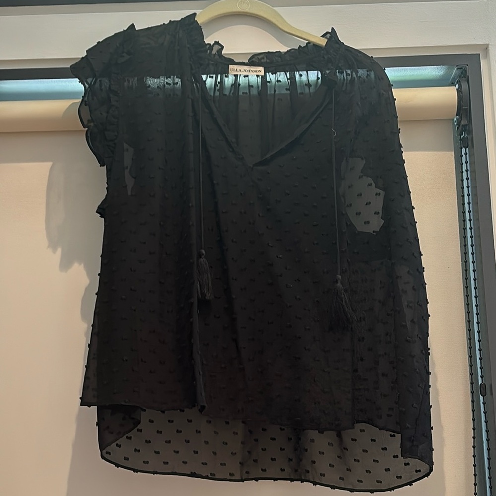 Ulla Johnson black blouse